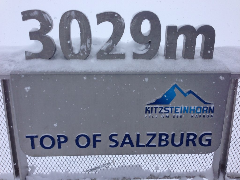 Top of Salzburg 3029 m